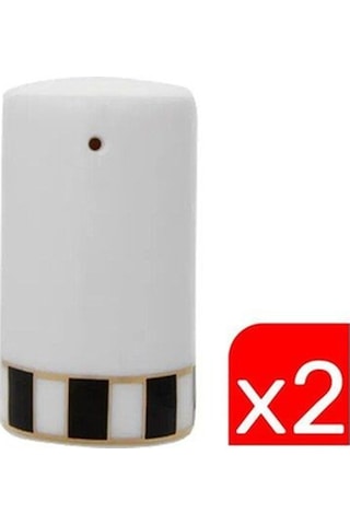 Porland Palms Biberlik 6cm 2 Li 04alm005899 Beyaz - Siyah