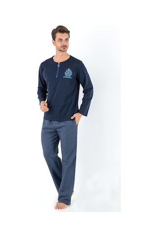 Doremi Prussian Blue Erkek Pijama Takımı (511090263)