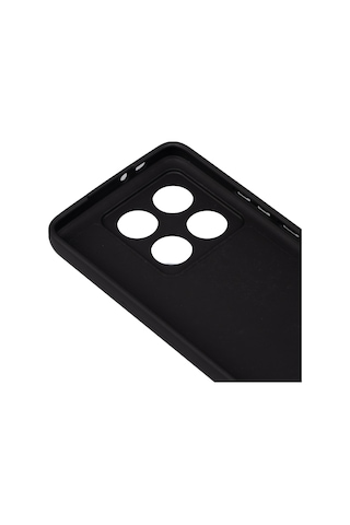 Xiaomi 14t Pro Uyumlu Zore Biye Silikon-siyah Siyah