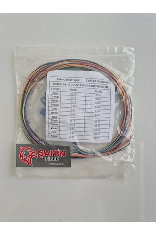 Fiber Optik Pigtail 10 Paket-120 Adet