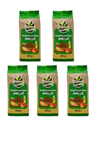 Reyada Kahvaltılık Yeşil Zahter 400 G X5