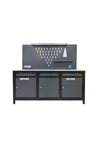 Takpower Ttr4414 2 Metre Takım Tezgahı 3 Çekmece 3 Dolaplı