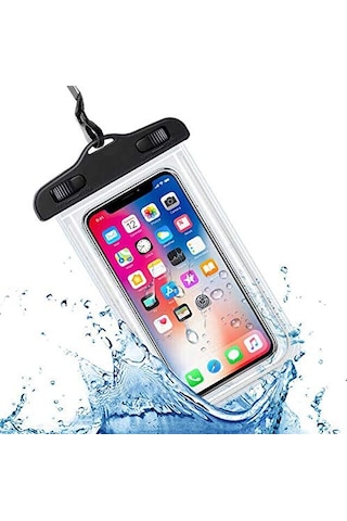 Geçirmez Telefon Kılıfı - Uyumluluk Dokunmatik Şeffaf Ekran Deniz Ve Havuz Kullanımına Uygun Boyun Askılı Kıl Diğer
