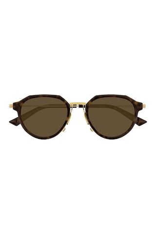Bottega Veneta Unisex Güneş Gözlüğü Kahverengi 25605996