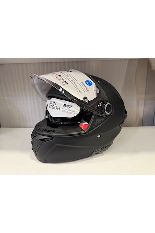 Kask Mt Thunder 4r Sv Pure Mat Siyah