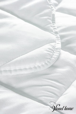 Ecotermo Tek Kişilik Microfiber Antialerjik Silikon Yorgan Çeyizlik Otel Yorganı 155x215 Cm Beyaz