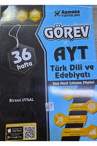 Armada Yayınları Ayt Türk Dili Ve Edebiyatı Yeni Nesil Çalışma Föyleri
