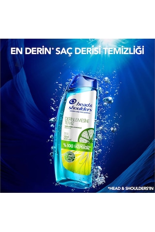 Head & Shoulders Derinlemesine Temiz Yağlanma Kontrollü Şampuan 300 ML