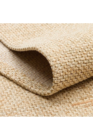 Eko Halı Brooklyn Brk 02 Bej Kaymaz İnce Hasır Dokuma Kilim