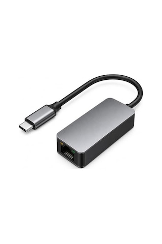 Type - C To Ethernet Çevirici 1 1000 1 Gigabit Tip C Ethernet Ağ Lan Ve Type C Çıkışlı Dizüstü Bilgisiyar Uyuml