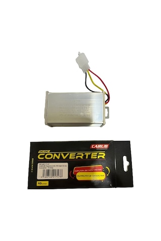 Carub E Bike 45v70 Düşürücü 48/72 Konjektör 12v 10ah