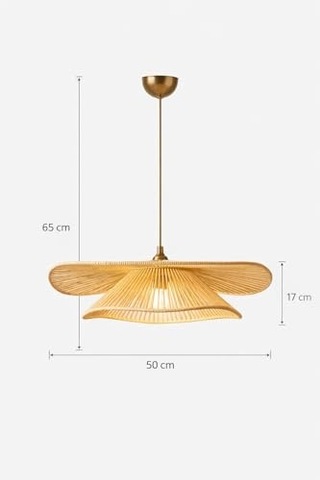 Tekli Sarkıt Avize Modern Metal Tavan Aydınlatma, E27 Duy, Ayarlanabilir Yükseklik 51 60 Cm, 50 54 Cm Duvela H Çok Renkli