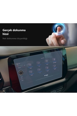 Volkswagen T-roc 8 İnç Ekran Koruyucu Tek Tuşlu Multimedya ' Sadece Ekran Koruyucu