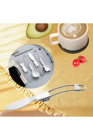 Dolıty Dış Mekan Katlanır Sofra Takımları Barbekü Ev Bıçak