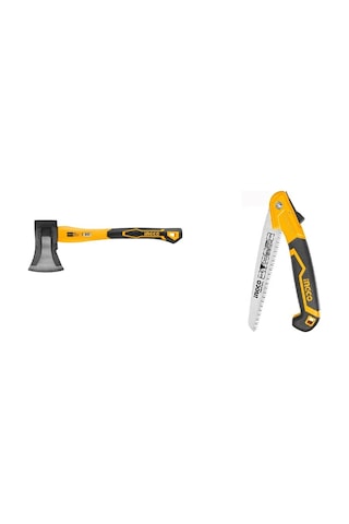 İngco Kampçı Budama Testeresi + İngco Kampçı Balta