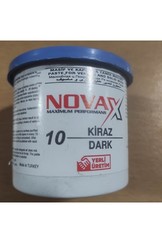 Novax Ahşap Tamir Macunu Kiraz Renk 200 Gram 1 Adet Türk Malı