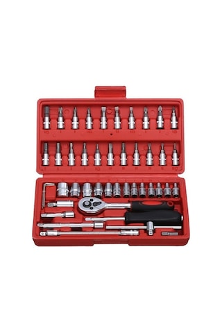 46 Parça Lokma Takımı Mini 1/4 Lokma 1 Set