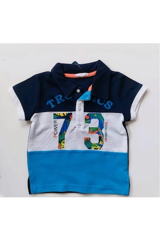 Zeyland Mininio Mavi Erkek Bebek Alt Üst 3'lü Takım 91m1glt51 Mavi