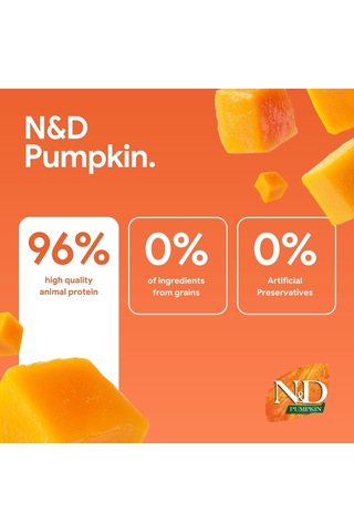 Pumpkin Kuru Köpek Maması, Tahılsız, Yaban Domuzu Ve Elmalı, Yetişkin Mini, 7 Kg