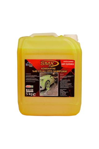 Smx %40 Cilalı Oto Yıkama Şampuanı 5 Litre