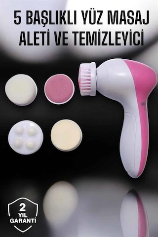 5 - 150 - Fonksiyonlu Kablosuz Yüz Temizleme Cihazı İle Derinlemesine - Csmo-tex - Cilt Bakımı