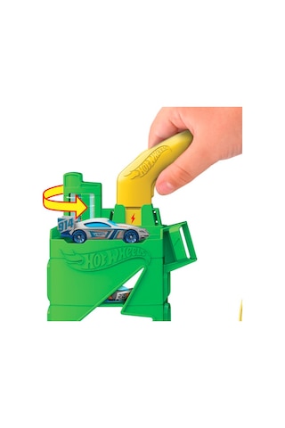 Hot Wheels Elektrikli Araç Şarj İstasyonu Oyun Seti HTN79