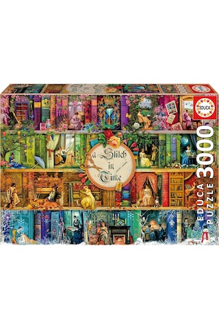 Educa 3000 Parça Dikiş Zamanı Puzzle - 19946 - A Stitch In Time