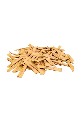 Hanzade Bitkisel Stick Esmer Şeker 100 Sticks 300 G x 3 Adet