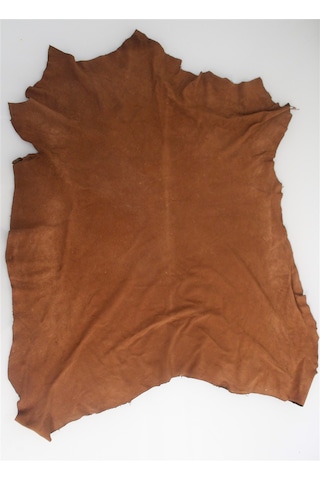 Hakiki Kuzu Derisi 58-60 Desi 75x75 85x65 Cm Giysilik Çantalık Yumuşak Kahverengi Deri