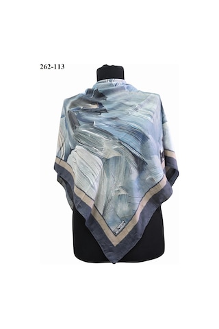 Moonscarfs Moonscarf Desenli Bambu Pamuk Eşarp 262-113 Çok Renkli