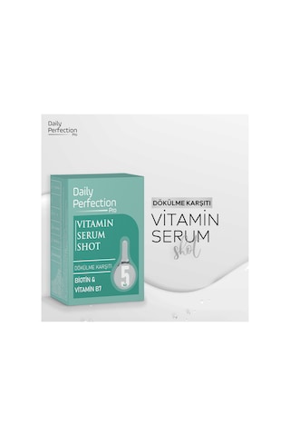 Daily Perfection Pro Vitamin Shot No:5 Dökülme Karşıtı Serum 2 x 6 ML
