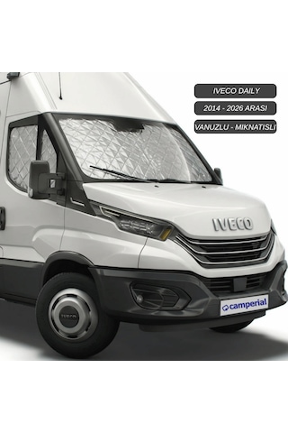 Motokaravan Karavan Ön Ve Yan Camlar İçin Isı Yalıtım Güneşlik Iveco Daily 2014 -2026