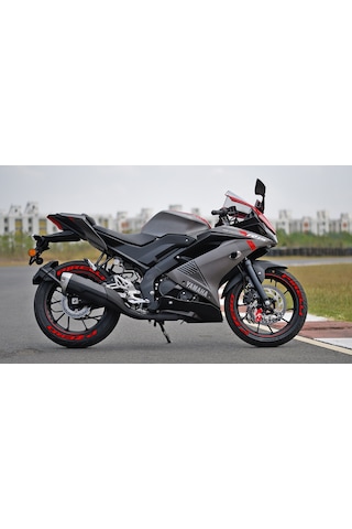 Pzero Motorsiklet Lastik Yazısı Sticker 4 Adet Kırmızı