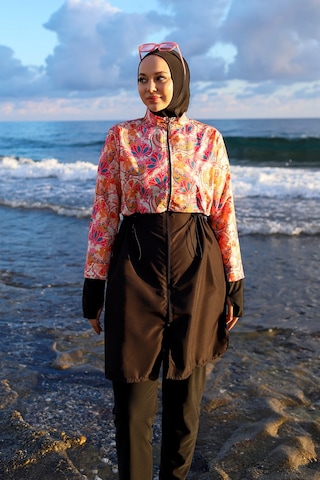 Tam Kapalı Tesettür Mayo Hale R2501 Hale01