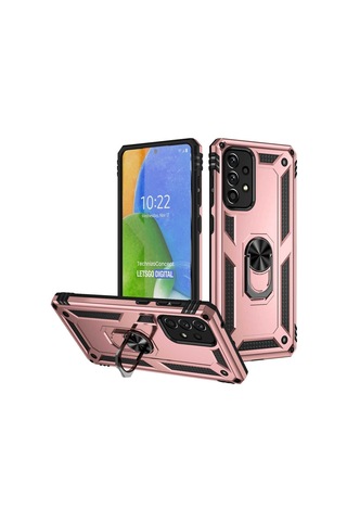 Zore Galaxy Uyumlu A73 Kılıf Msra Vega Kapak - Rose Gold Rose Gold