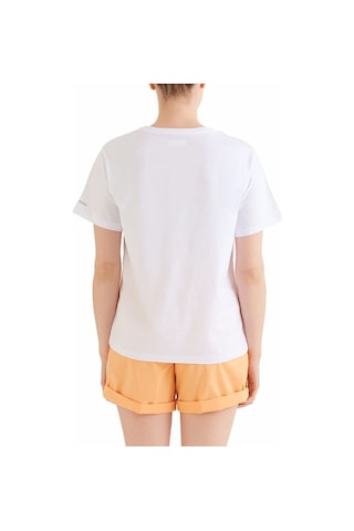 Columbia Csc North Cascade Kadın Kısa Kollu T-shirt Beyaz Cs0366 100 001