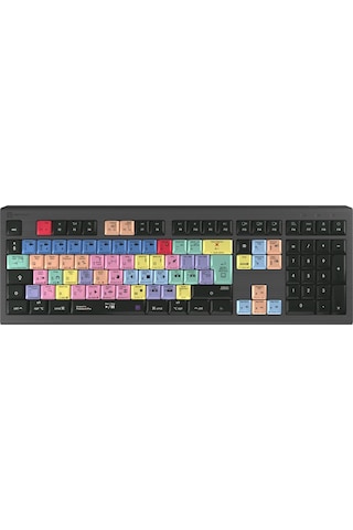 Logickeyboard LKB-PPROCC-A2M Adobe Premiere Pro CC Kablolu Mac Astra 2 Arka Aydınlatmalı Klavye