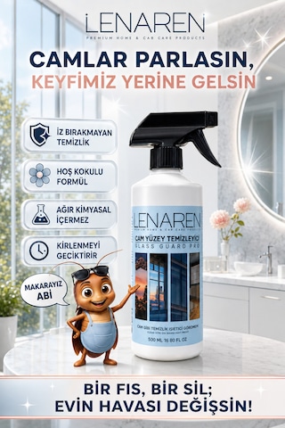 Lenaren Cam Yüzey Temizleyici