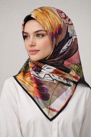 Sport Polyester Twill Eşarp -7437797-911 Siyah