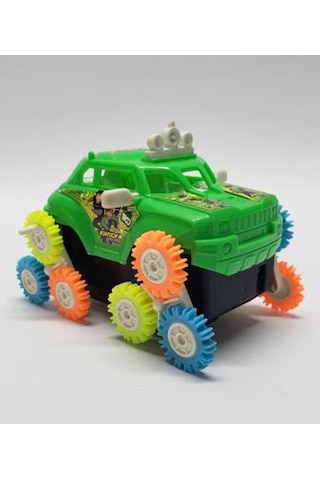 Şımarık Araba Ben 10 Atv Taklacı Pilli Araba