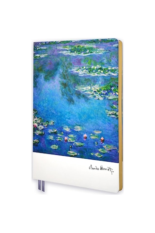 Episode Ciltli Gallery Xl 88 Yp. Defter - Monet Water Lilies Çok Renkli