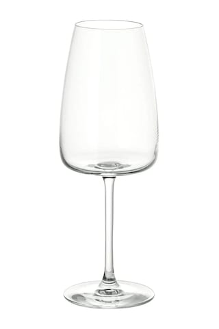 Ikea Beyaz Modern Bardak - Beyaz Şarap Kadehi Cam