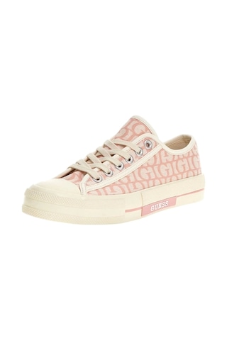 Guess Kadın Pembe Carey Logolu Sneaker Pembe