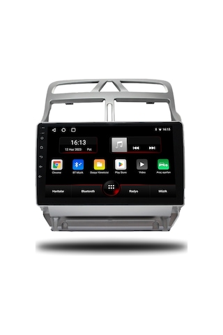 Avaydel Peugeot 307 Android Carplay Multimedya 2001-2008 4GB RAM + 32GB Hafıza + 4 Çekirdek
