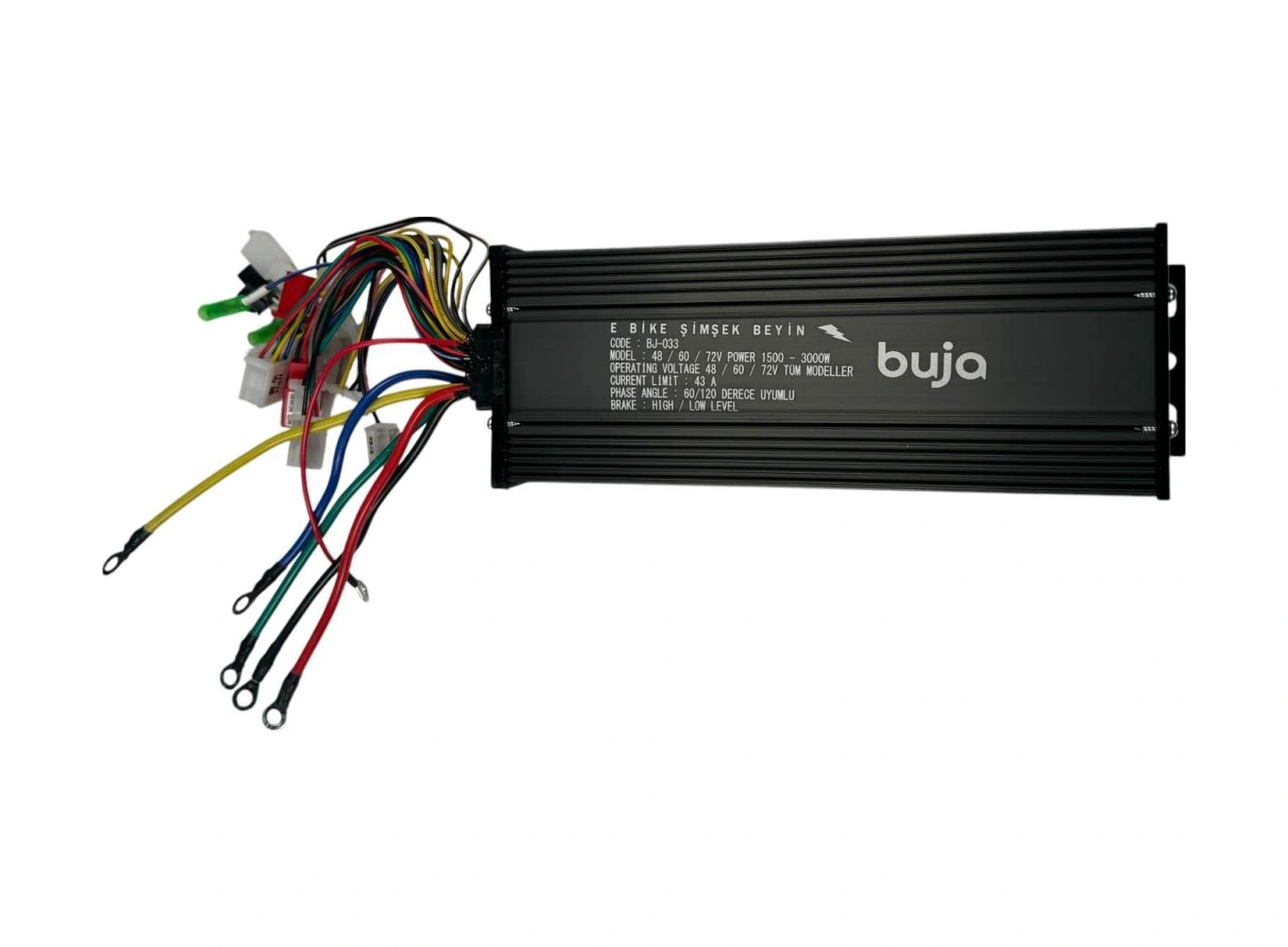48-72v 1500w Kara Şimşek Performans Beyin Buja