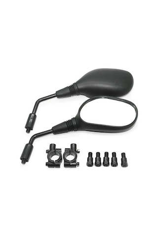 Besthome1 Çok Amaçlı Motosiklet Ve Atv Arka Aynası: Şok & Korozyona Dayanıklı, Yüksek Netlikte, Sağlam, Uygun Tüm Motosiklet &