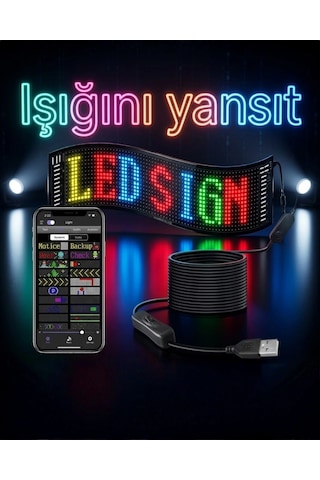 Led Matrix 60cm Renkli