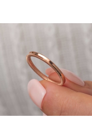 Gümüş Rose Ajda Kadın Yüzük T8758 Rose