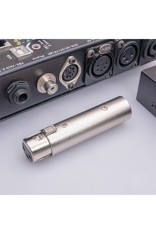 Fortunelane Zink Alloy Xlr Mikrofon Ses Kablosu, Tonalite Adaptörü 2 Adet