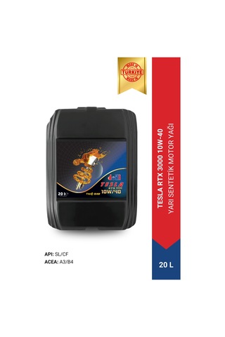 Doill Tesla 10W-40 Apı Sl/Cf Acea A3/B4 Motor Yağı 20 L